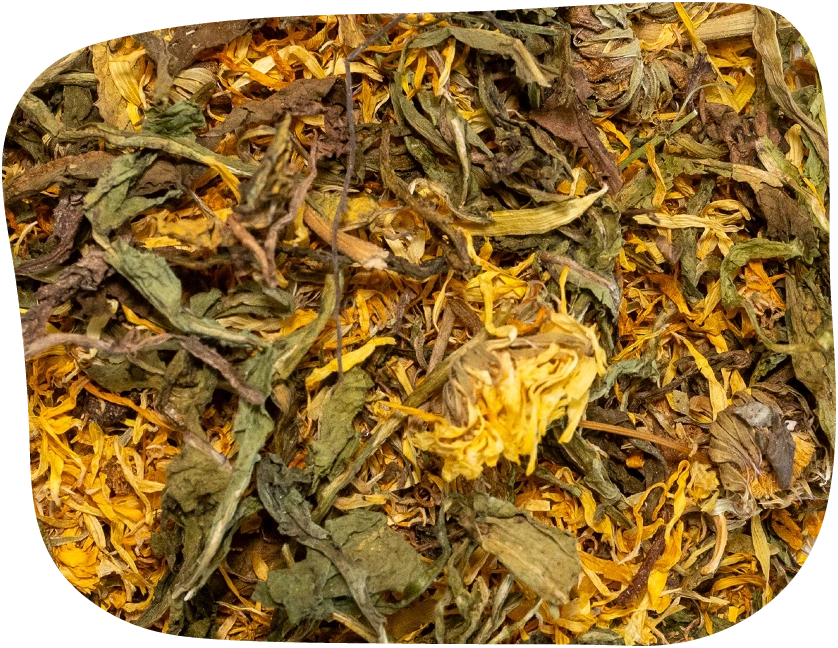 dried marigold and dandelion for rabbits and other small pets